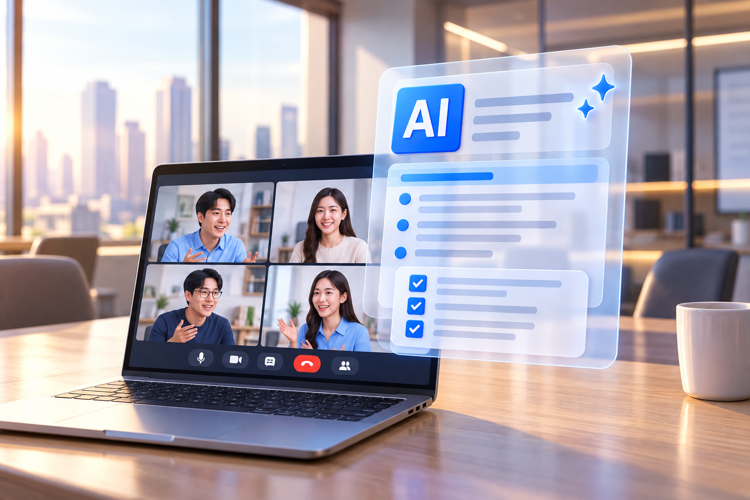 회의록을 정리하고 할 일을 알려주는 AI 에이전트